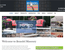 Tablet Screenshot of gobrandel.com